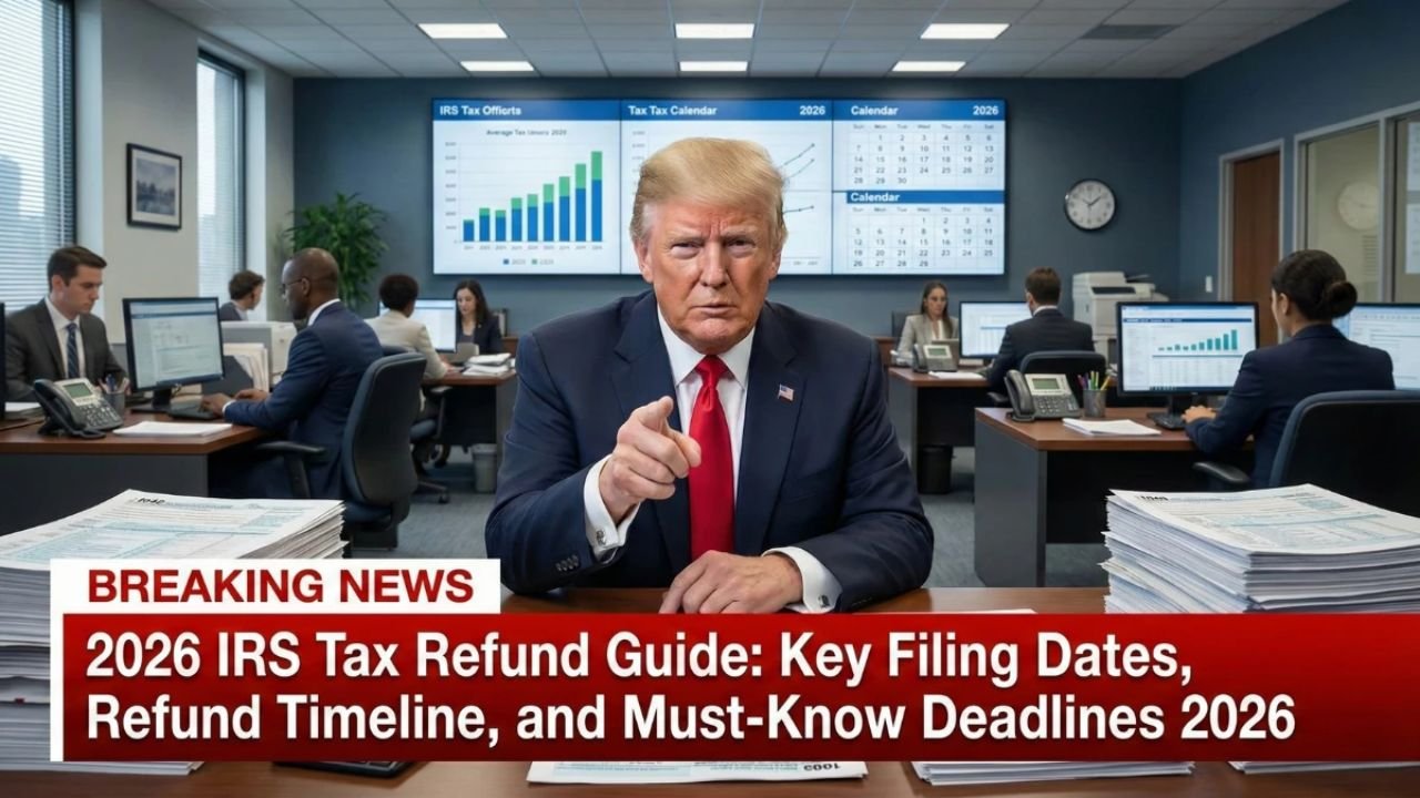 2026 IRS Tax Refund Guide: Key Filing Dates, Refund Timeline, and Must-Know Deadlines